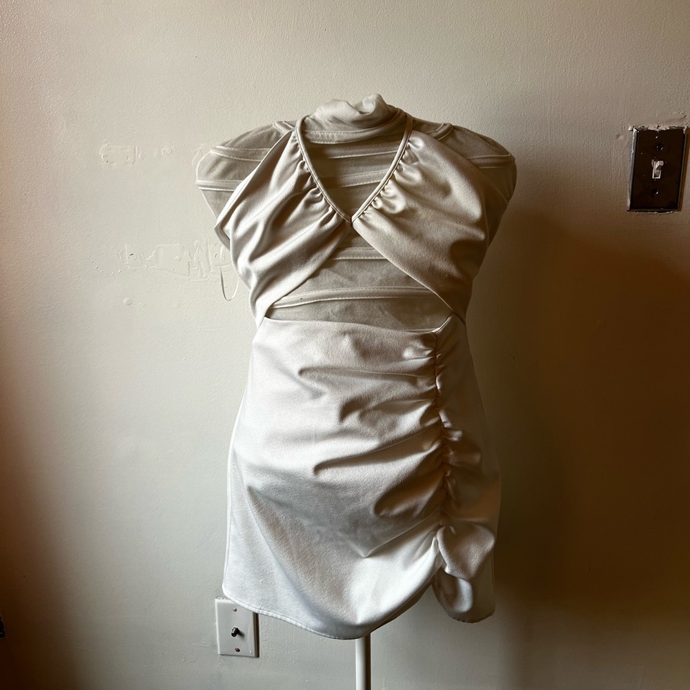 Zara white dress
